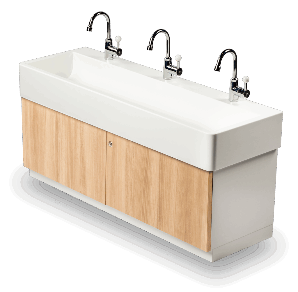 こども用手洗いカウンター tetote TUNG3人用