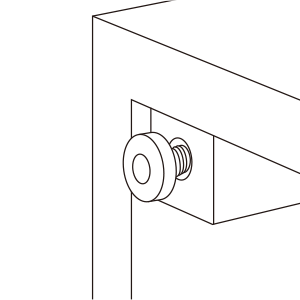 こども用手洗いカウンター tetote は標準仕様でアジャスターが付いています