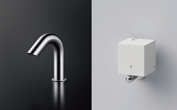 水栓金具 自動水栓 発電式